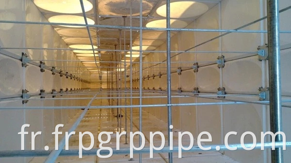 Réservoir d'eau pliable de 10000 litres en fibre de verre Grp Grp